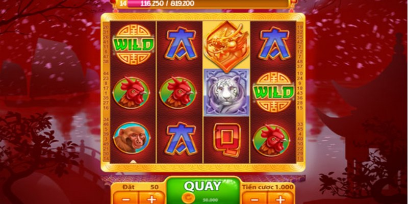 Cơ chế của Slot Game Vòng Quay Hoàng Gia rất đơn giản và dễ hiểu